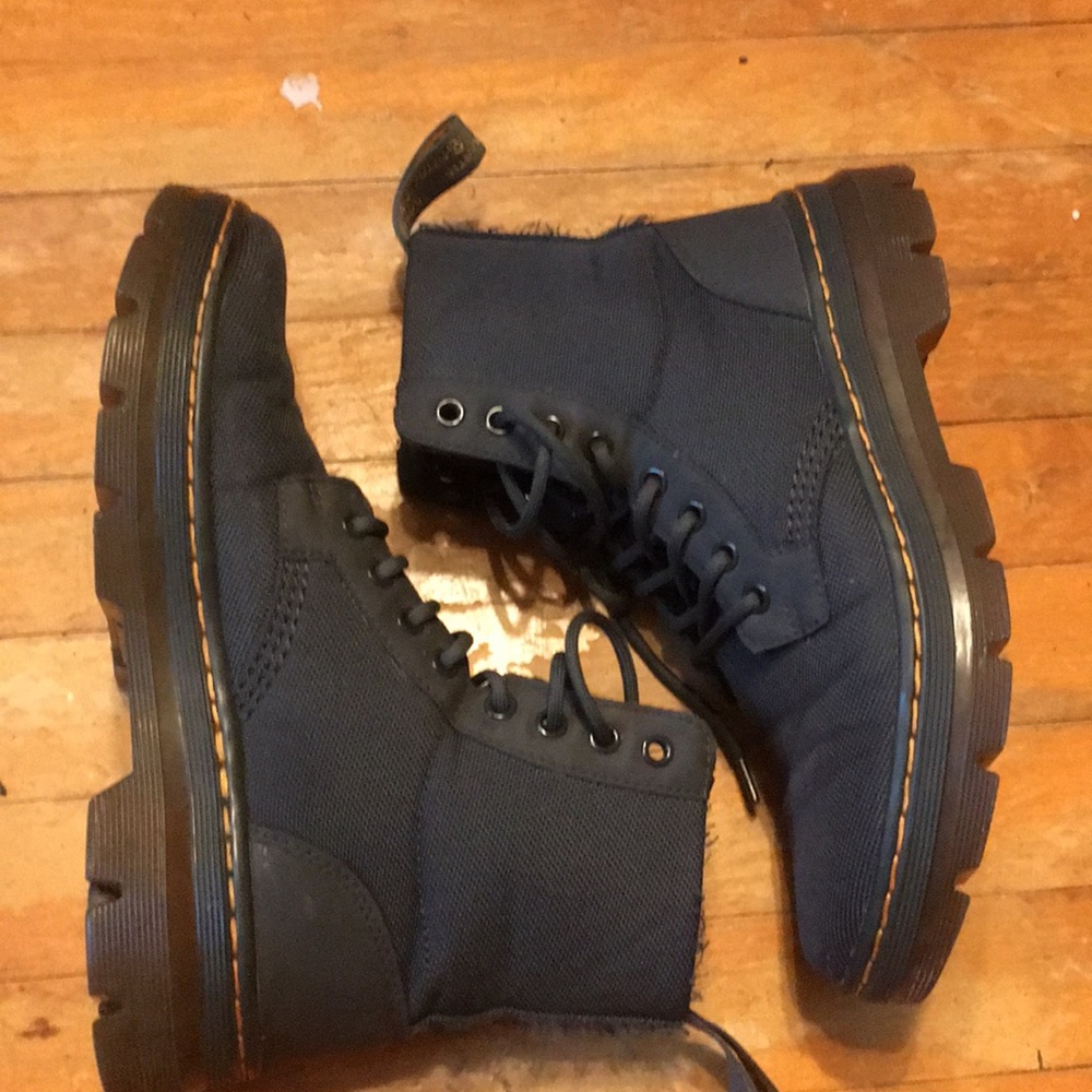 Canvas doc martens